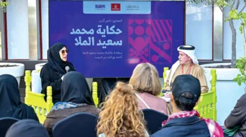 سيرة محمد الملا.. تفاصيل رحلة بناء اقتصاد دبي في مهرجان طيران الإمارات للآداب